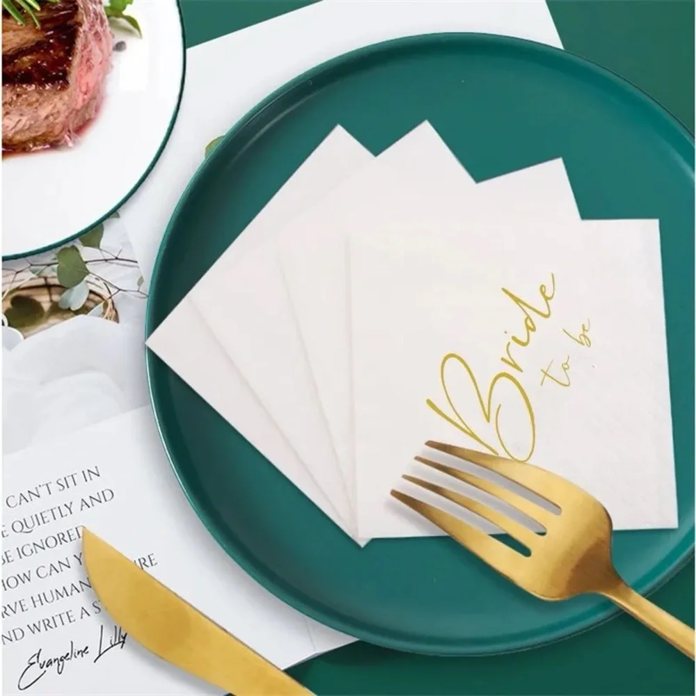 NEW | 20pcs/pack Bride to be Napkins/decorations